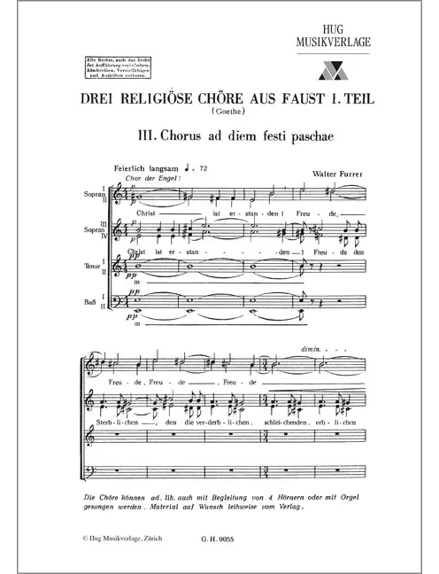 Chorus ad diem festi paschae